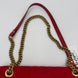 Gucci GUCCI MARMONT Red Velvet Handbag