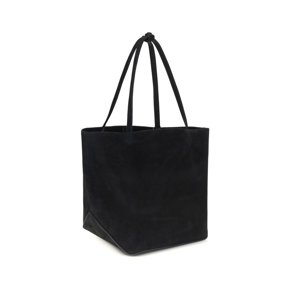 The Row Black Lamb Ovis Aries Aries Shoulder Bag