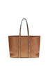 Valentino Garavani Brown Calf Leather Bos Taurus Shoulder Bag
