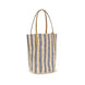Valentino Garavani Blue Raffia Backet Bag
