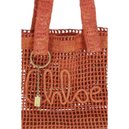 Chloé Multicolor Raffia Shoulder Bag