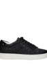 Jimmy Choo Black Leather Low Top Sneakers