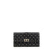 Valentino Garavani Black Calf Leather Bos Taurus Shoulder Bag