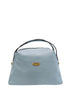 Baldinini Trend Blue Leather Women Bag