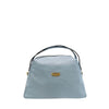 Baldinini Trend Blue Leather Women Bag
