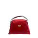 Baldinini Trend Red Leather Women Shoulder Bag