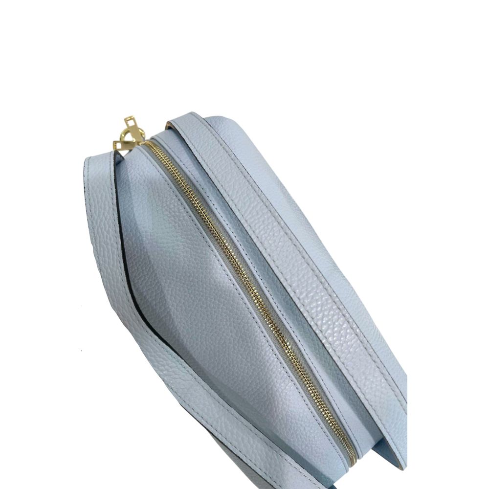 Baldinini Trend Blue Leather Women Bag