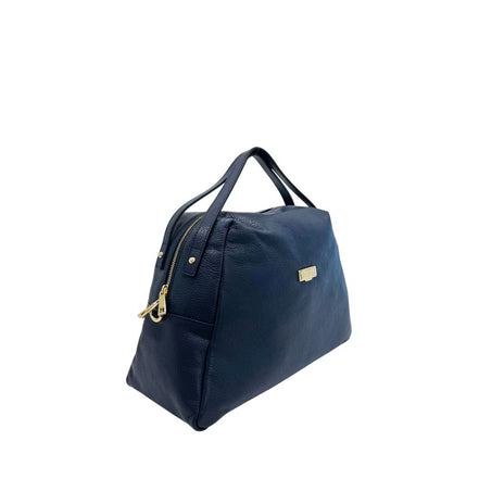 Baldinini Trend Blue Leather Women Bag