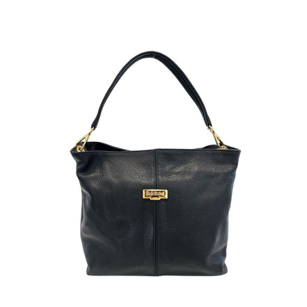 Baldinini Trend Black Leather Women Bag