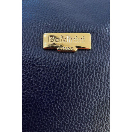 Baldinini Trend Blue Leather Women Bag