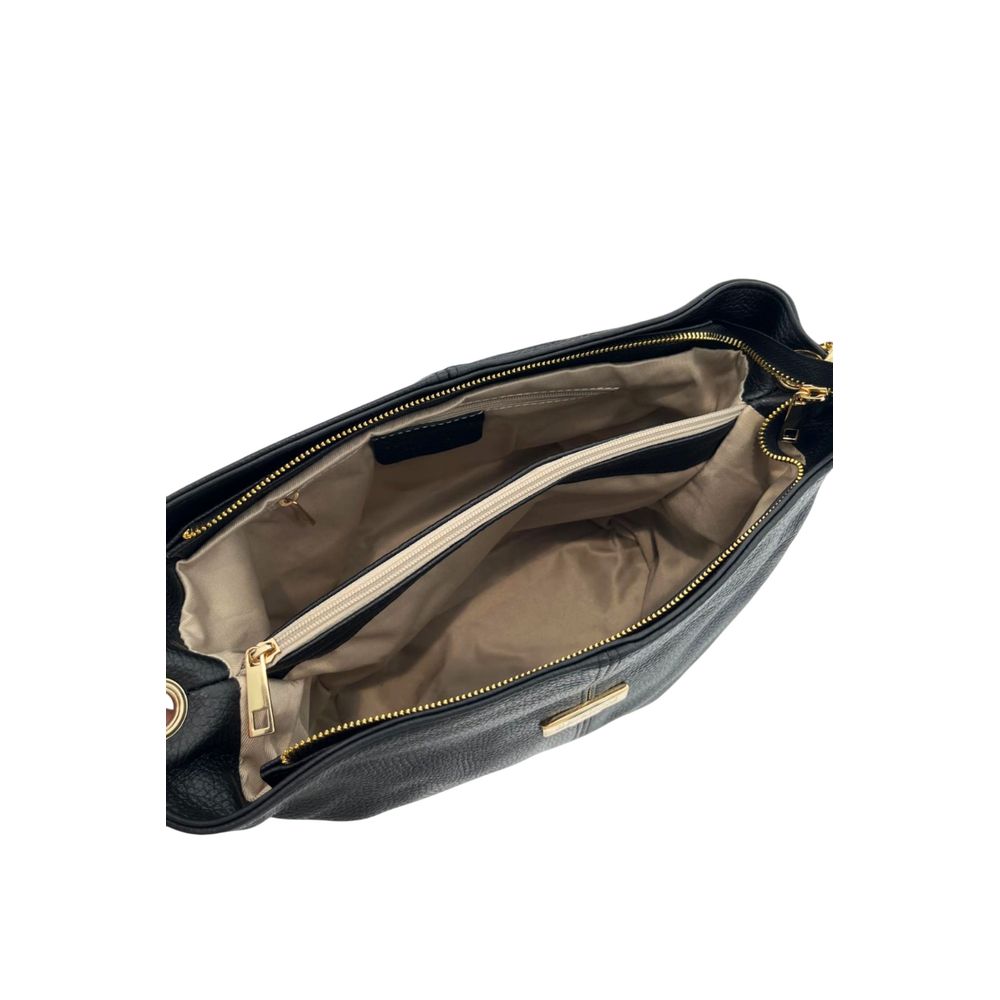 Baldinini Trend Black Leather Women Bag