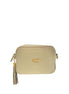 Baldinini Trend Beige Cowhide Leather Women Crossbody Bag