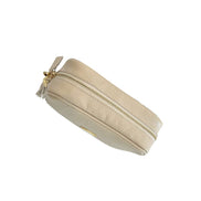 Baldinini Trend Beige Cowhide Leather Women Crossbody Bag