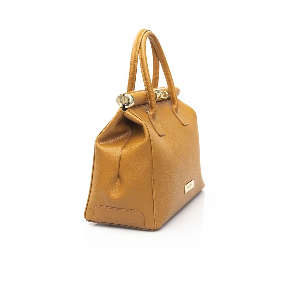 Baldinini Trend Brown Leather Women Shoulder Bag