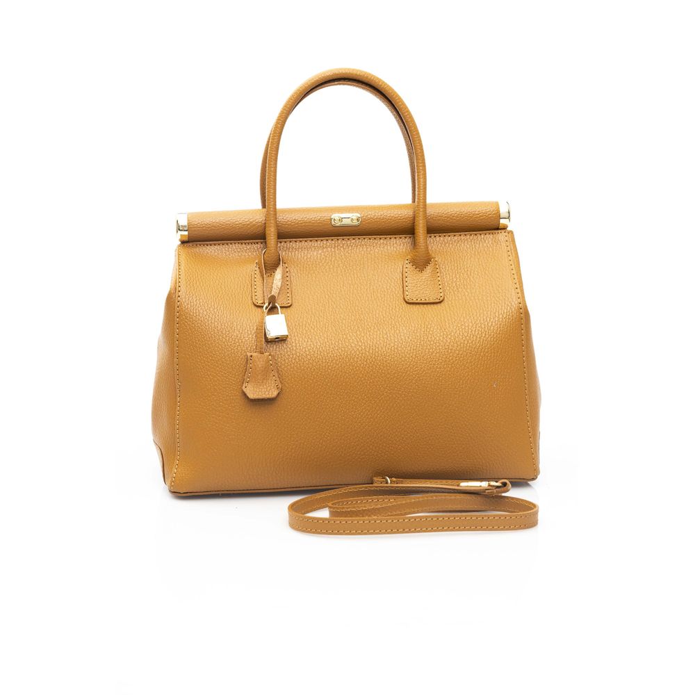 Baldinini Trend Brown Leather Women Shoulder Bag