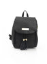 Baldinini Trend Black Leather Women Bag