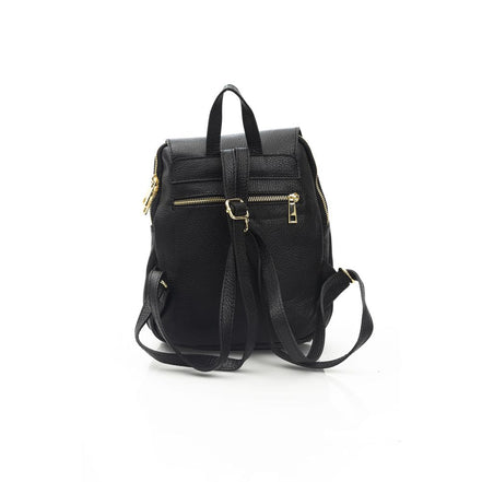 Baldinini Trend Black Leather Women Bag