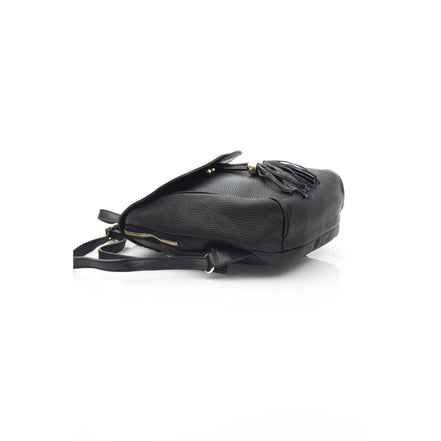 Baldinini Trend Black Leather Women Bag