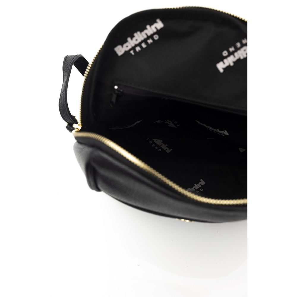 Baldinini Trend Black Leather Women Bag