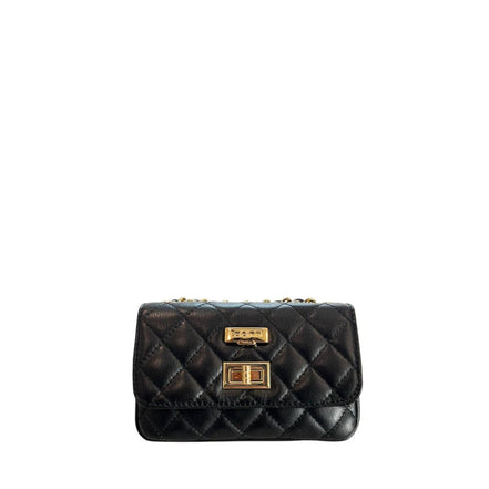 Baldinini Trend Black Leather Women Bag