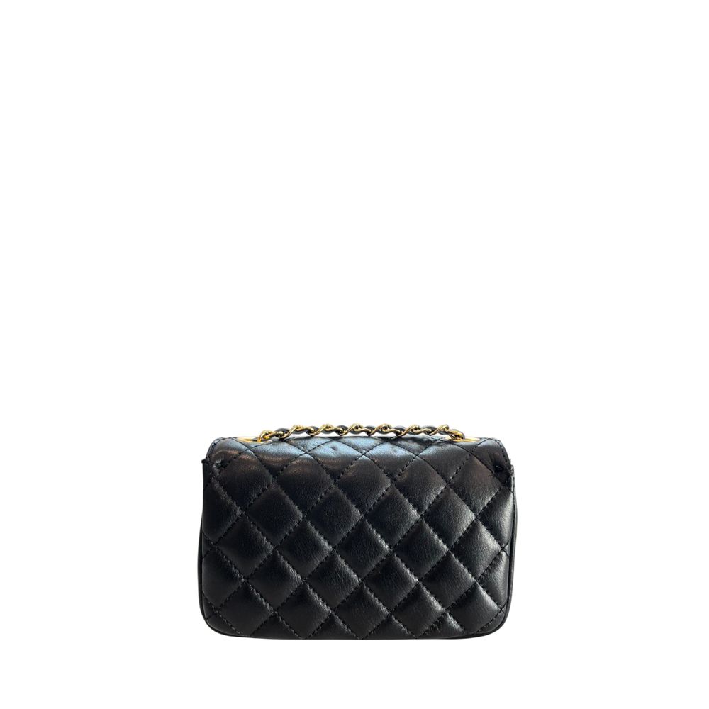 Baldinini Trend Black Leather Women Bag
