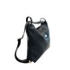 Baldinini Trend Black Leather Women Backpack