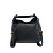 Baldinini Trend Black Leather Women Backpack