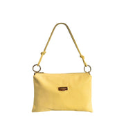 Baldinini Trend Yellow Leather Women Bag