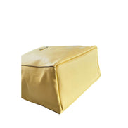 Baldinini Trend Yellow Leather Women Shoulder Bag