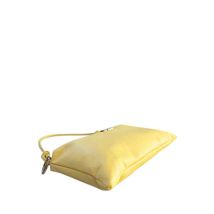 Baldinini Trend Yellow Leather Women Bag