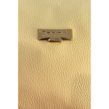 Baldinini Trend Yellow Leather Women Bag