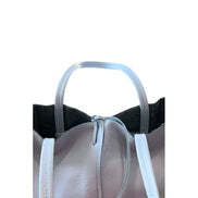 Baldinini Trend Blue Cowhide Clutch Bag