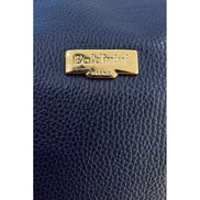 Baldinini Trend Blue Leather Women Crossbody Bag