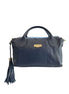 Baldinini Trend Blue Leather Women Handbag