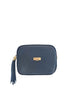 Baldinini Trend Blue Leather Women Crossbody Bag