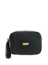 Baldinini Trend Black Cowhide Leather Women Crossbody