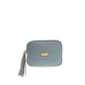 Baldinini Trend Blue Leather Women Crossbody Bag