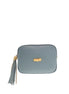 Baldinini Trend Blue Leather Women Crossbody Bag