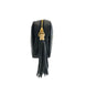 Baldinini Trend Black Cowhide Leather Women Crossbody
