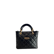 Baldinini Trend Black Leather Women Handbag