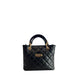 Baldinini Trend Black Leather Women Handbag