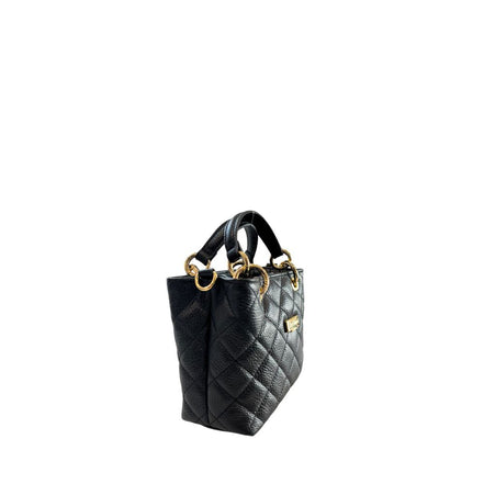 Baldinini Trend Black Leather Women Handbag