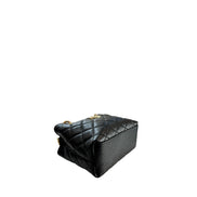 Baldinini Trend Black Leather Women Handbag