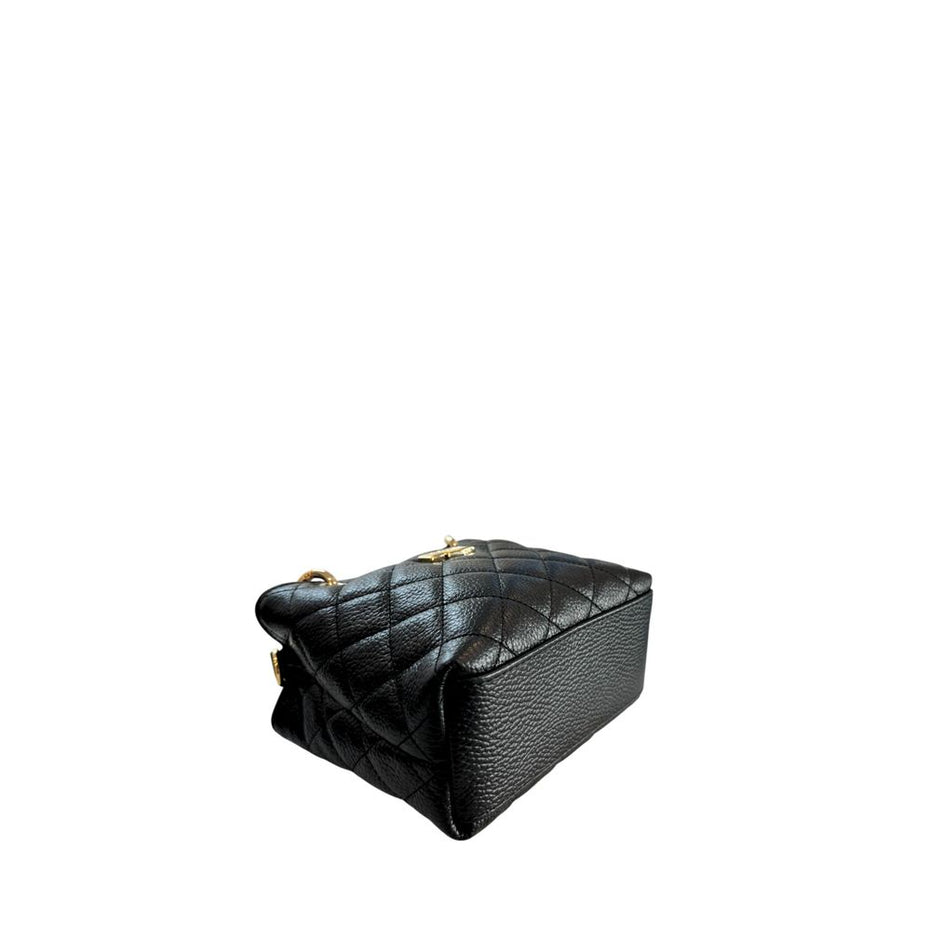 Baldinini Trend Black Leather Women Handbag