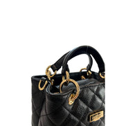 Baldinini Trend Black Leather Women Handbag