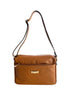 Baldinini Trend Brown Leather Women Crossbody Bag