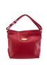 Baldinini Trend Red Leather Women Shoulder Bag