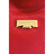 Baldinini Trend Red Leather Women Bag