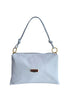 Baldinini Trend Blue Leather Women Bag