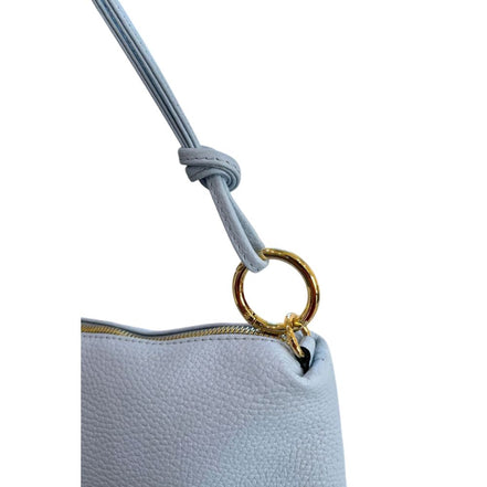 Baldinini Trend Blue Leather Women Bag
